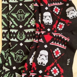 2 pairs Star Wars Socks